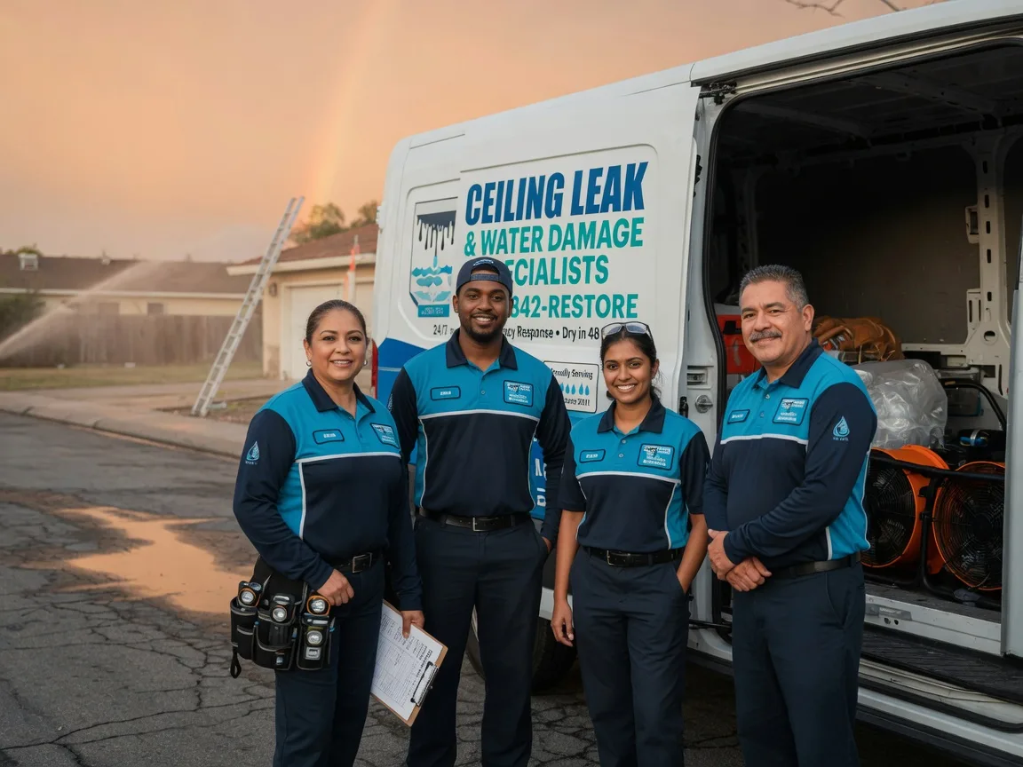 Ceiling Leak Cleanup company in Arp, TX