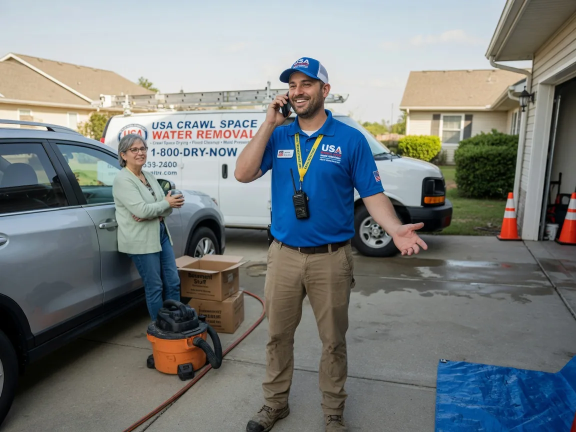 Crawl Space Water Removal Arp, TX FAQs